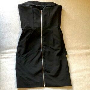 Maje Strapless Mini Dress